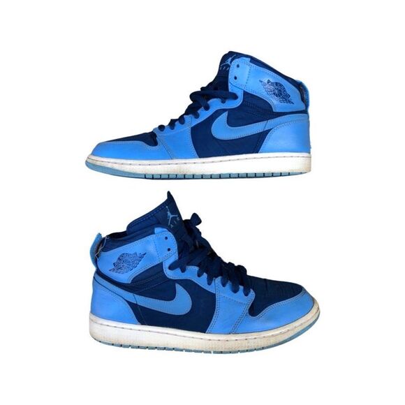 RARE 2014 Nike Air Jordan 1 Retro High French Blue Size 9.5 - Picture 11 of 16